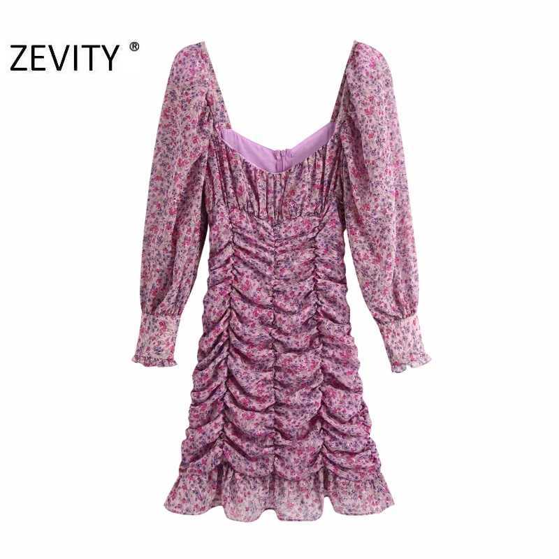 ZEVITY women fashion square collar flower print pleated mini dress lady puff sleeve casual slim vestidos chic dresses DS4526 210603, As pic ds4526bb
ZEVITY women fashion square collar flower print pleated mini dress lady puff sleeve casual slim vestidos chic dresses DS4526 210603, As pic ds4526bb
