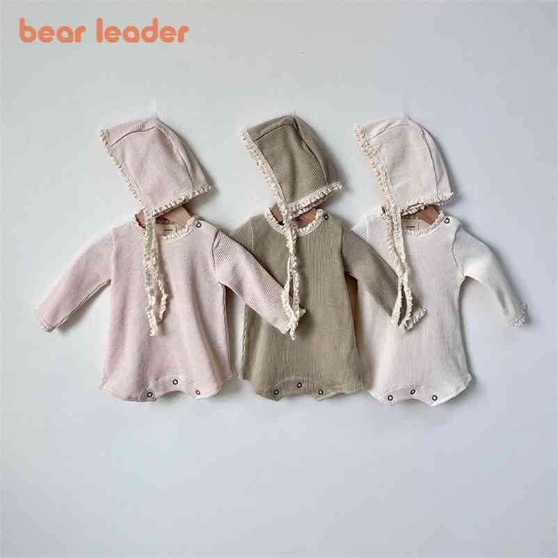 Baby Boys Girls Spring Rompers Fashion Toddler Casual Lace Patchwork Bodysuits Infants Clothes With Hats 210429, Ah5268khaki
Baby Boys Girls Spring Rompers Fashion Toddler Casual Lace Patchwork Bodysuits Infants Clothes With Hats 210429, Ah5268khaki