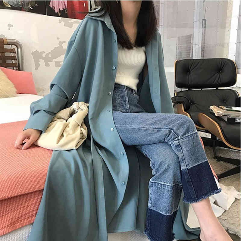 Autumn Winter Women Dress Solid Elegant Long Shirt Female Sleeve Bandage Casual Outwear Split Vestidos 210515