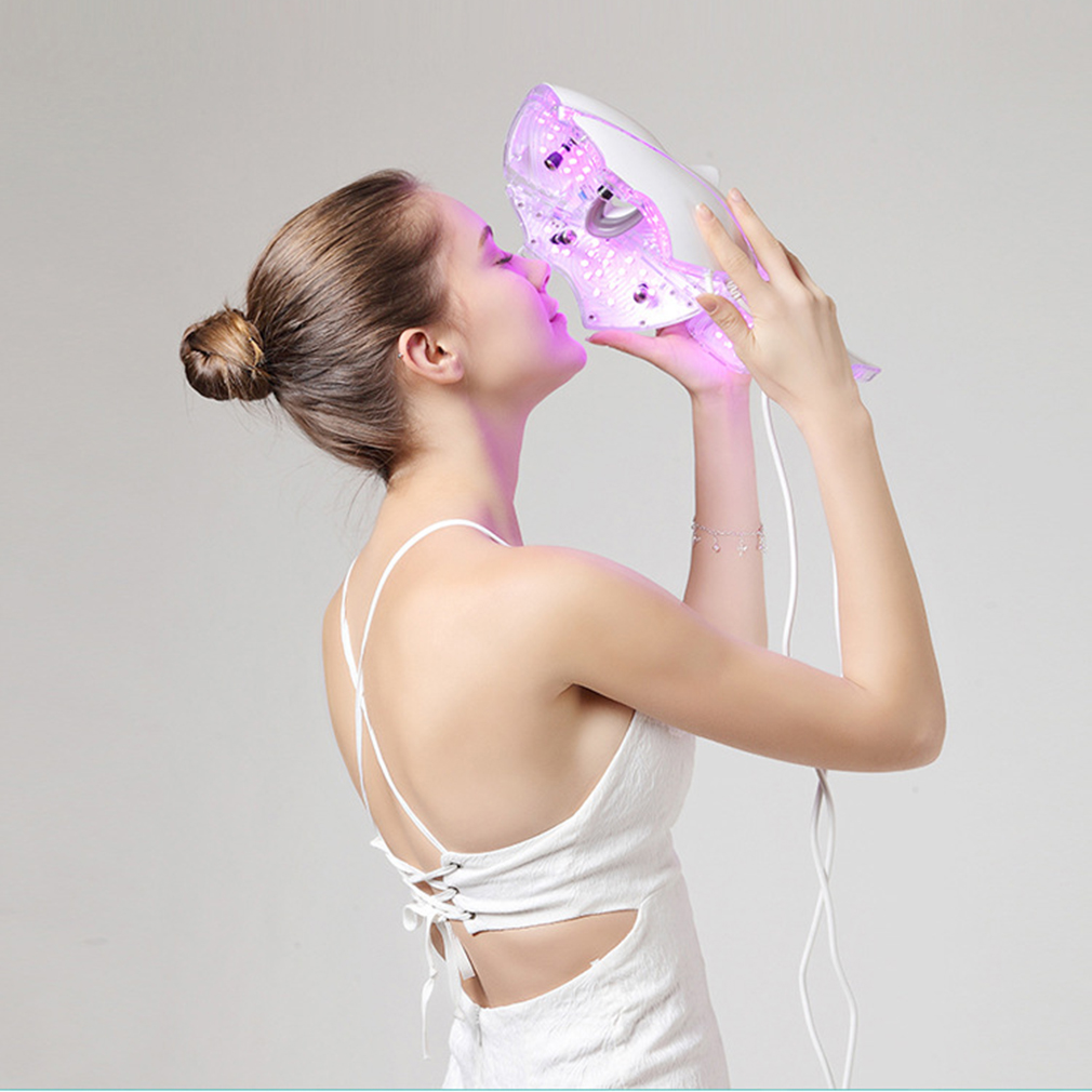 7 colors led light face therapy pdt led mask facial mask facia beauty machine wholesale
