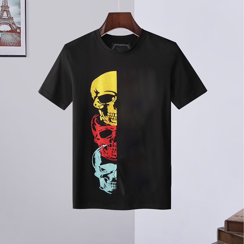 22ss Skull dollar Fashion men T-shirt high quality Summer Basic Solid crystal print letter Casual Punk tops Tee women clothing short sleeve -3XL, 24
22ss Skull dollar Fashion men T-shirt high quality Summer Basic Solid crystal print letter Casual Punk tops Tee women clothing short sleeve -3XL, 24