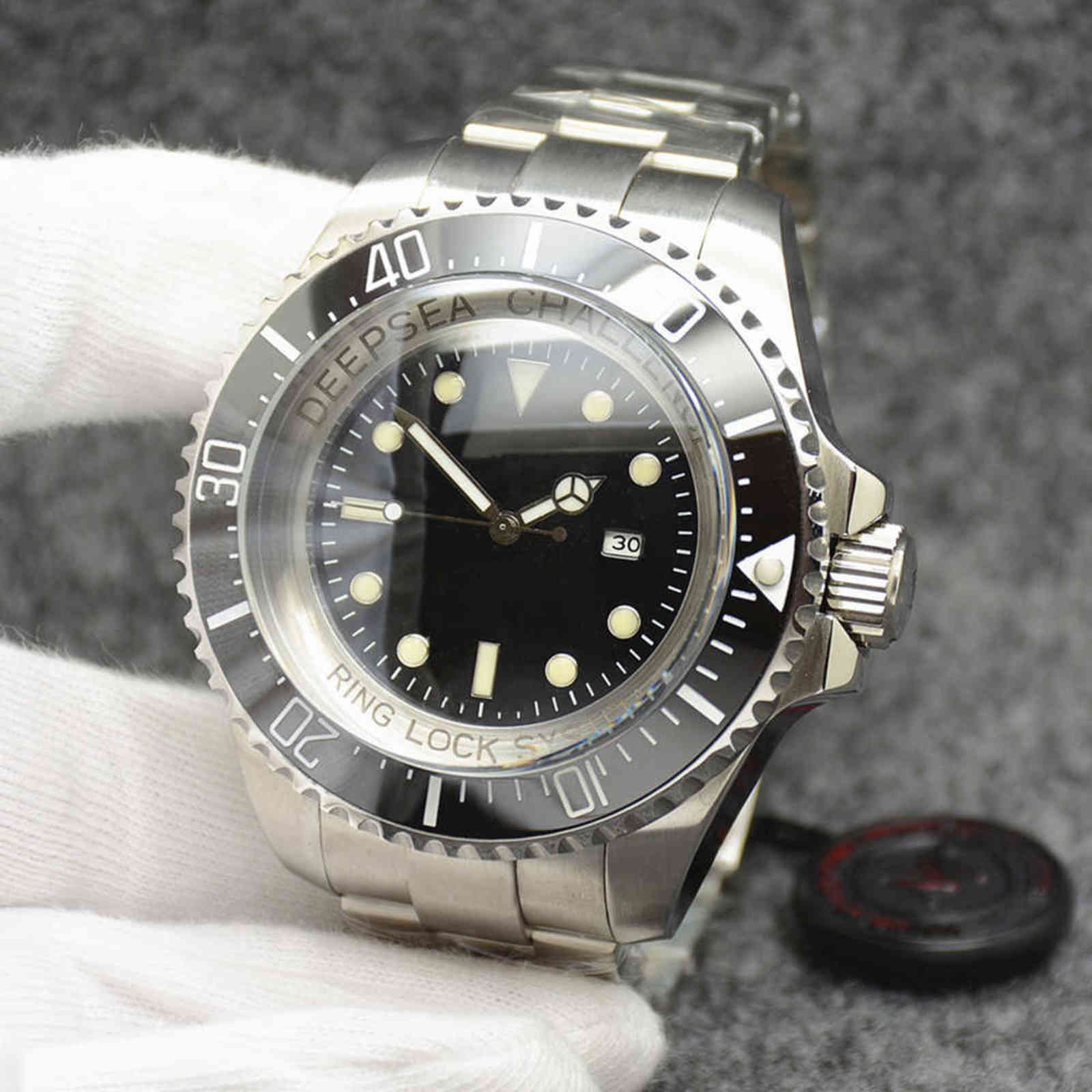 New Mens Watch 54mm Big Challenge Stainless Steel Automatic Mechanical Ceramic Bezel Sapphire Sport Limited Heavy Weight AAA+, Color2
New Mens Watch 54mm Big Challenge Stainless Steel Automatic Mechanical Ceramic Bezel Sapphire Sport Limited Heavy Weight AAA+, Color2