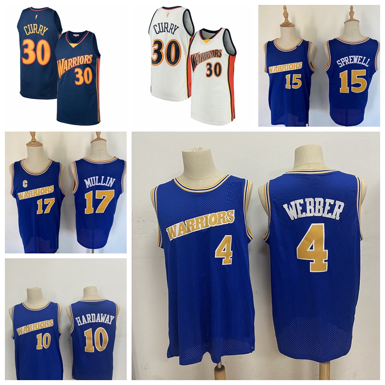 Retro Men Stephen 30 Curry Jersey Tim 10 Hardaway 4 Chris Webber Mullin Latrell 15 Sprewell Golden State Warriors have patch bas, Black;red
Retro Men Stephen 30 Curry Jersey Tim 10 Hardaway 4 Chris Webber Mullin Latrell 15 Sprewell Golden State Warriors have patch bas, Black;red