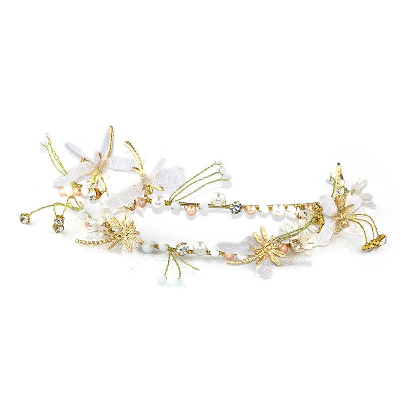 Hair Clips & Barrettes Double Layer Butterfly Head Buckle Silk Band Bridal Wedding Headdress Accessories, Golden;silver
Hair Clips & Barrettes Double Layer Butterfly Head Buckle Silk Band Bridal Wedding Headdress Accessories, Golden;silver