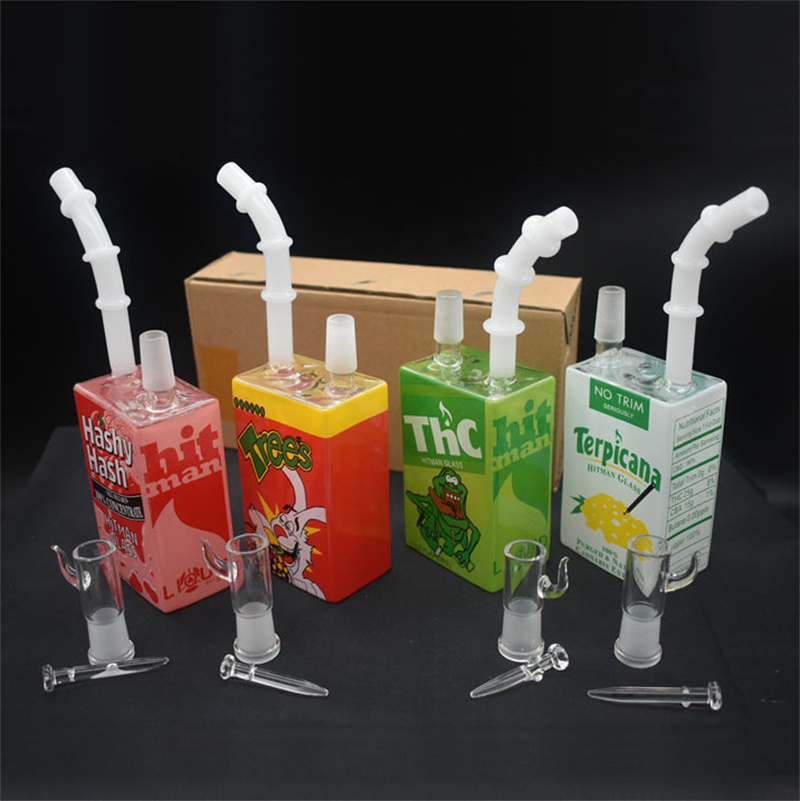 New 7.5 Inch 14mm male Hitman Glass Bong Water Pipes Colorful Liquid Sci Juice Box Thick Heady Beaker Oil Rigs
New 7.5 Inch 14mm male Hitman Glass Bong Water Pipes Colorful Liquid Sci Juice Box Thick Heady Beaker Oil Rigs