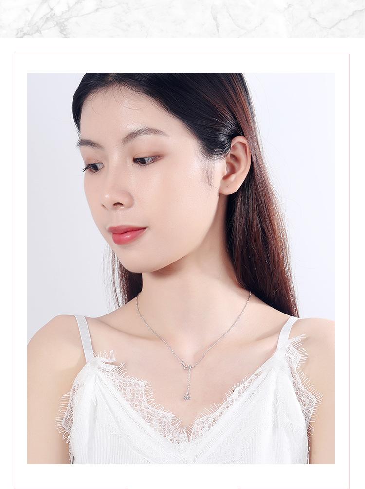 Chains Necklace Female Clavicle Chain Simple Crown Diamond Pendant Design Fashion Jewelry 2021
Chains Necklace Female Clavicle Chain Simple Crown Diamond Pendant Design Fashion Jewelry 2021