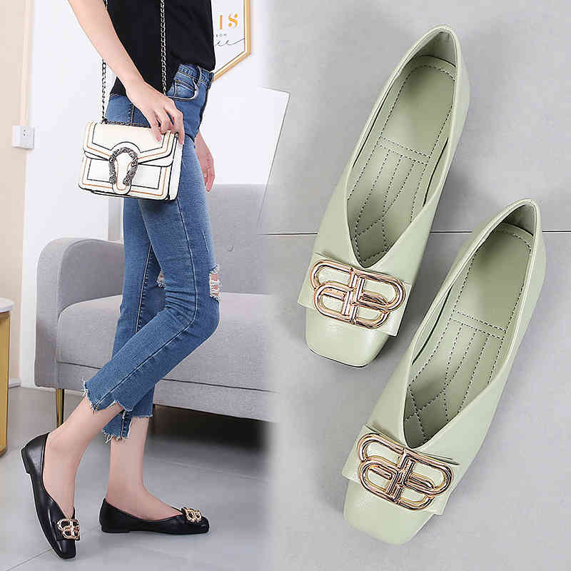 New Designer Autumn Women's Ballet Shoes Loafers Spring Shoe Woman Flats Breathable Slip-ons Female Shoes Big Size 41 823, Black
New Designer Autumn Women's Ballet Shoes Loafers Spring Shoe Woman Flats Breathable Slip-ons Female Shoes Big Size 41 823, Black