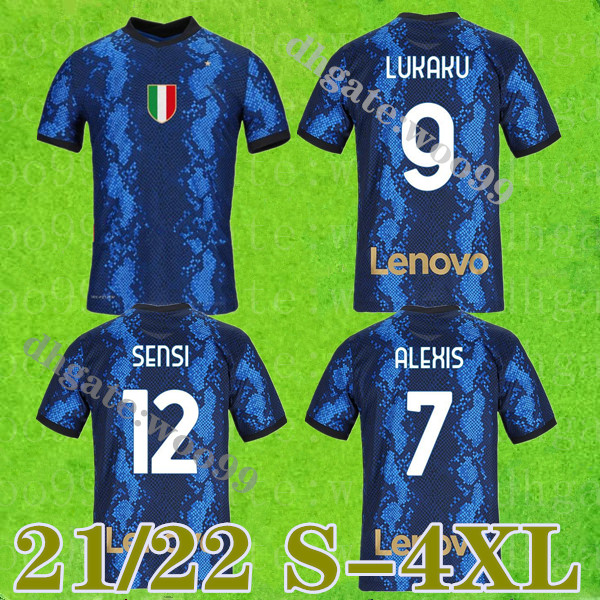 large size:XXXXL 2021 2022 INTER home Soccer Jersey LUKAKU MILAN VIDAL BARELLA LAUTARO ERIKSEN ALEXIS HAKIMI 20 21 22 Football Shirt Uniforms Men
large size:XXXXL 2021 2022 INTER home Soccer Jersey LUKAKU MILAN VIDAL BARELLA LAUTARO ERIKSEN ALEXIS HAKIMI 20 21 22 Football Shirt Uniforms Men