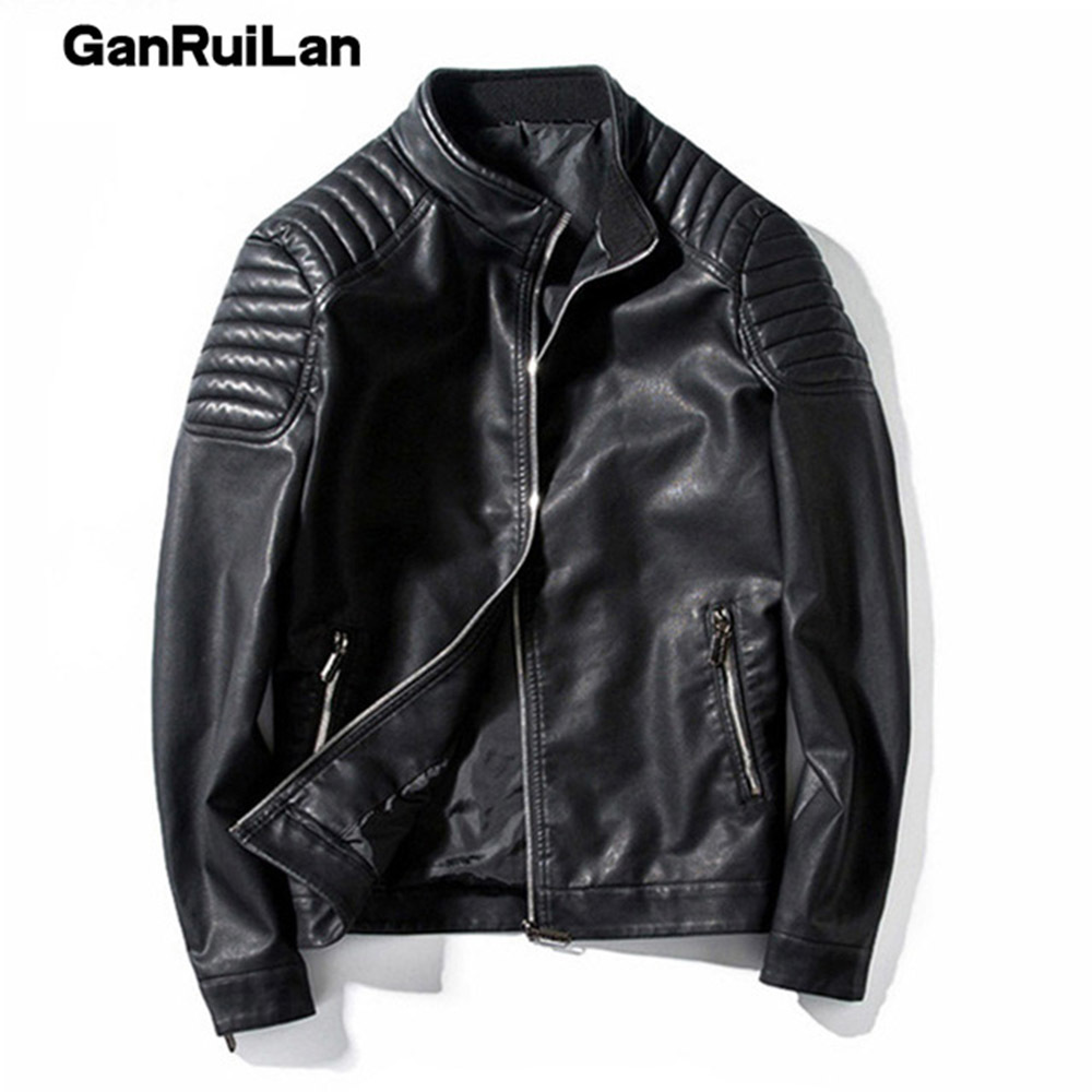 Arrival Leather & Suede Jackets Men's Jacket Outwear Men's Coats Spring Autumn PU Jacket De Couro Coat B0151 210518, Asian size 
Arrival Leather & Suede Jackets Men's Jacket Outwear Men's Coats Spring Autumn PU Jacket De Couro Coat B0151 210518, Asian size