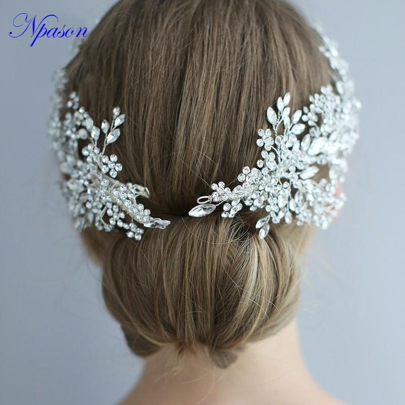 Hair Clips & Barrettes Wedding Accessories Crystal Jewelry Bridal Decorate Design Hairpin Summer Full Dress Luxury Headpin J6223, Golden;silver
Hair Clips & Barrettes Wedding Accessories Crystal Jewelry Bridal Decorate Design Hairpin Summer Full Dress Luxury Headpin J6223, Golden;silver