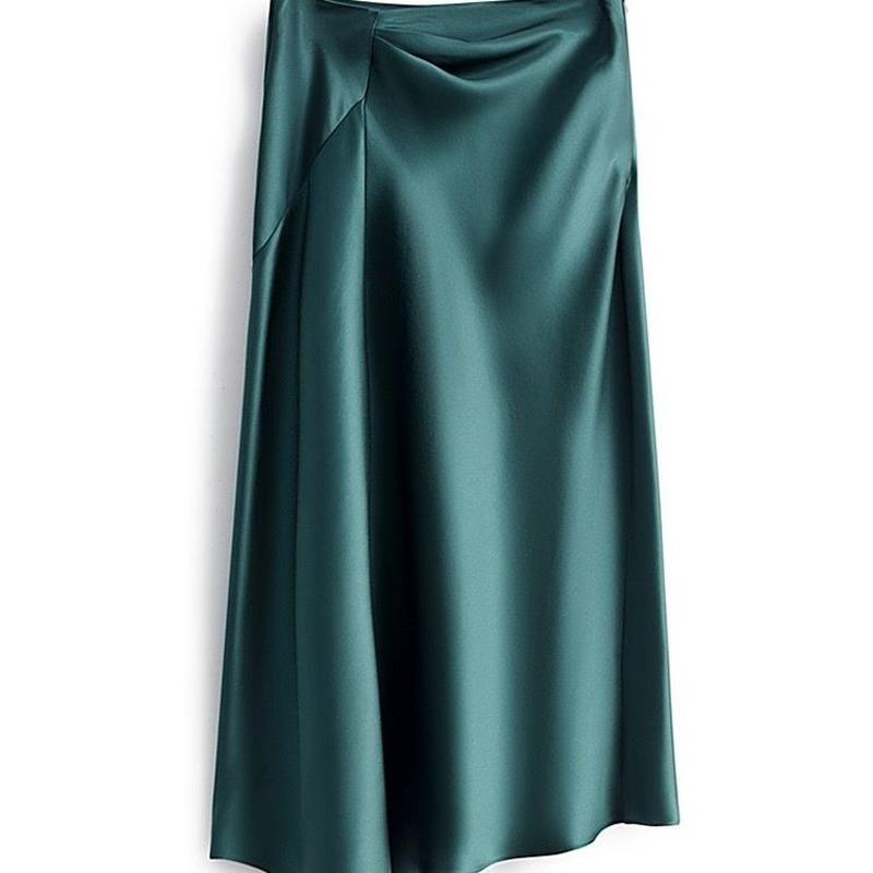Skirts High-waisted Skirt Womens 2021 Korean Fashion Summer Satin Elegant Irregular Midi Office Lady Long For Women, Black
Skirts High-waisted Skirt Womens 2021 Korean Fashion Summer Satin Elegant Irregular Midi Office Lady Long For Women, Black