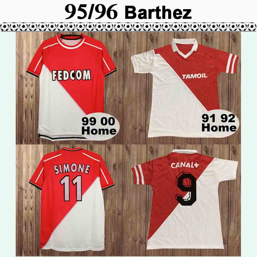 1995 1996 1997 1999 2000 1977 1982 Monaco Club Soccer Jerseys BARTHEZ Retro Mens BEN YEDDER EMTEL Home Red White Football Shirts, Fg1379 1995 1996 home
1995 1996 1997 1999 2000 1977 1982 Monaco Club Soccer Jerseys BARTHEZ Retro Mens BEN YEDDER EMTEL Home Red White Football Shirts, Fg1379 1995 1996 home