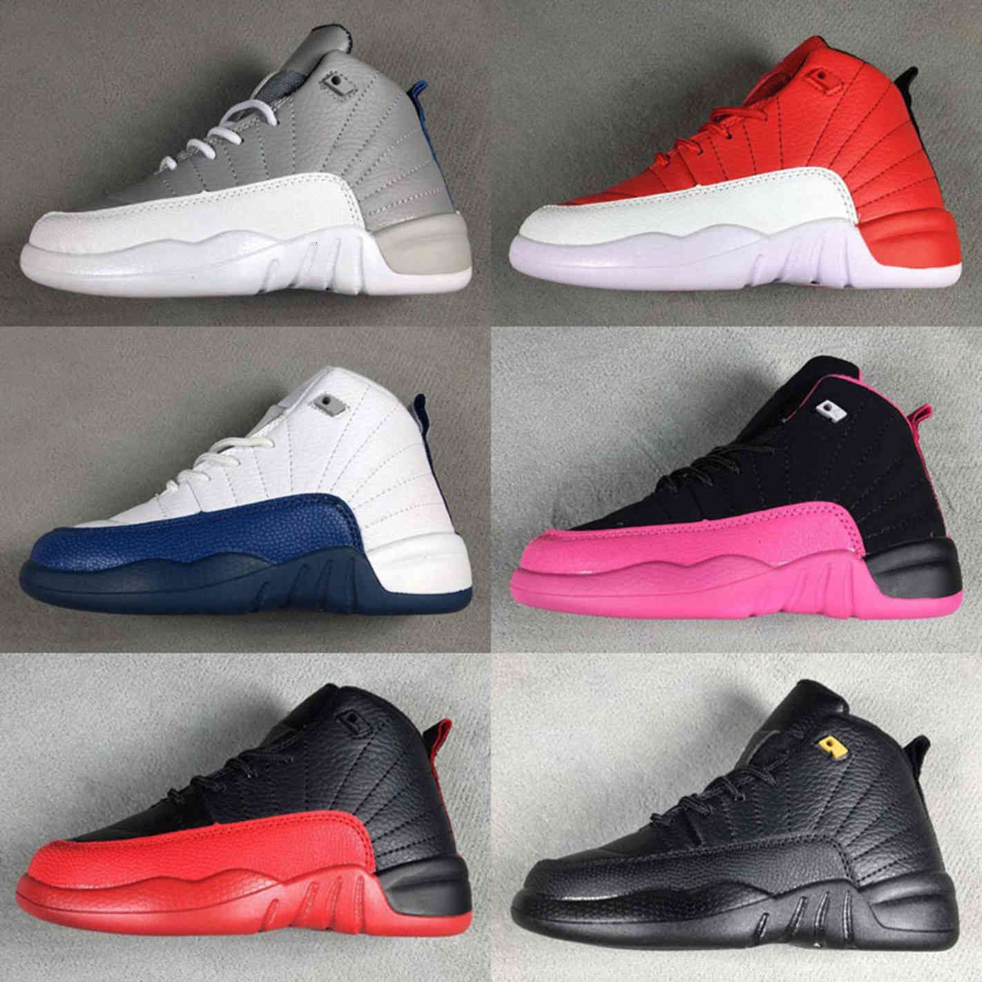 Jumpman 12 Kids Children J12s High Qaulity Sports Shoes Youth boys girls Sneakers For Sale Size US11C-3Y EU 28-35, Black
Jumpman 12 Kids Children J12s High Qaulity Sports Shoes Youth boys girls Sneakers For Sale Size US11C-3Y EU 28-35, Black