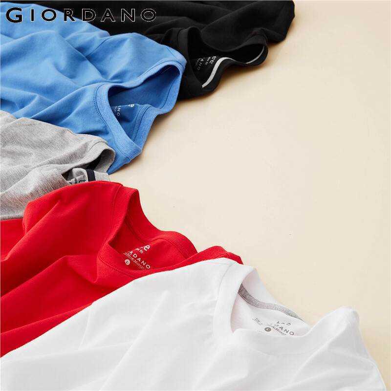 Men T Shirt 2-Pack Long Sleeve Solid Tee Shirt Homme 100% Cotton Pack of 2 Camiseta Masculina Multi Color T-Shirt Men 210623