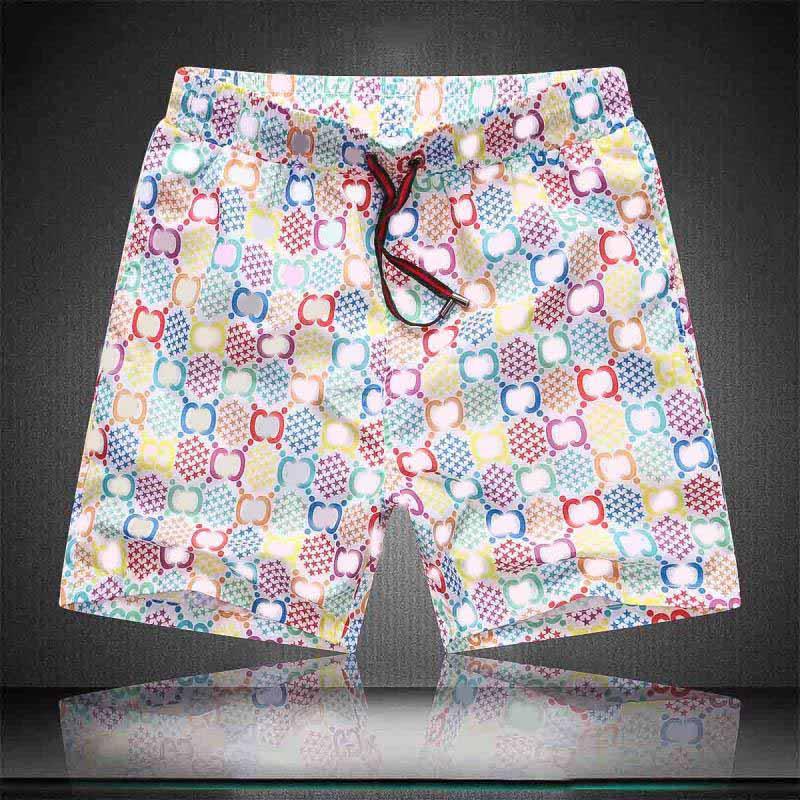191 men's summer fashion shorts trend all-match gym mesh sportswear quick-drying printing men's swimming beach shorts, White;black
191 men's summer fashion shorts trend all-match gym mesh sportswear quick-drying printing men's swimming beach shorts, White;black