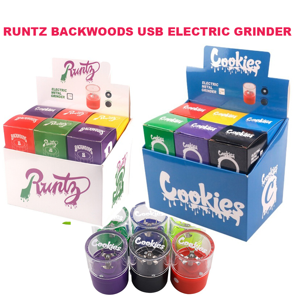 RUNTZ BACKWOODS Electric Grinder Household Smoking Accessories Tobacco Dry Herb Crusher 70x50mm USB Charging 12pcs a display
RUNTZ BACKWOODS Electric Grinder Household Smoking Accessories Tobacco Dry Herb Crusher 70x50mm USB Charging 12pcs a display
