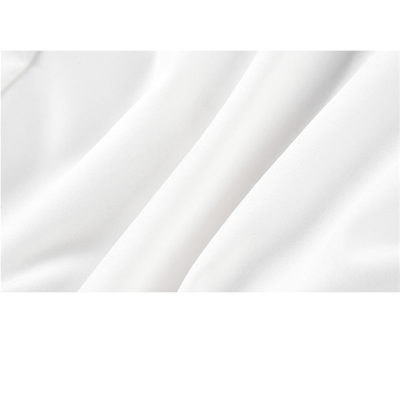 Women Tweed Vintage Woolen White Dress Elegant Double Breasted OL Winter Long Sleeve Vestidos 210520