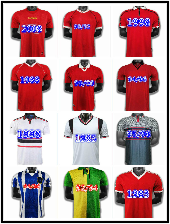 Retro Manchester 2002 United RONALDO Soccer jersey football MAN Giggs SCHOLES Beckham CANTONA Solskjaer 06 07 08 94 96 97 98 99 86 88 1990, Wine red
Retro Manchester 2002 United RONALDO Soccer jersey football MAN Giggs SCHOLES Beckham CANTONA Solskjaer 06 07 08 94 96 97 98 99 86 88 1990, Wine red