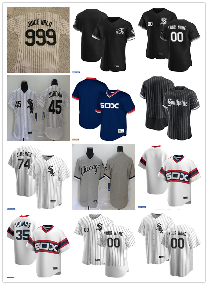 Men Women Youth ChicagoWhiteSox999 JUICE WRLD 74 Eloy Jimenez 35 Frank Thomas 45 Michael Custom Baseball Jersey Blank whit, Blue;black
Men Women Youth ChicagoWhiteSox999 JUICE WRLD 74 Eloy Jimenez 35 Frank Thomas 45 Michael Custom Baseball Jersey Blank whit, Blue;black