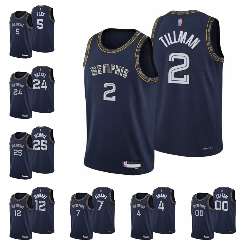 21-22 Men's Basketball Jerseys Williams 8 Tillie 35 Jones 21 Bane 22 Culver 23 Brooks 24 Merrill 25 Morant 12 Aldama 7 ''Grizzlies'' Jersey T-Shirts G017
21-22 Men's Basketball Jerseys Williams 8 Tillie 35 Jones 21 Bane 22 Culver 23 Brooks 24 Merrill 25 Morant 12 Aldama 7 ''Grizzlies'' Jersey T-Shirts G017