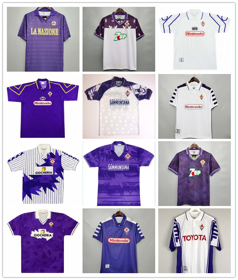 98 99 92 93 00 Retro Fiorentina Soccer Jerseys 9 BATISTUTA 10 RUI COSTA Custom Vintage 98 99 Florence Football Shirt Calcio futebal shorts, Yellow
98 99 92 93 00 Retro Fiorentina Soccer Jerseys 9 BATISTUTA 10 RUI COSTA Custom Vintage 98 99 Florence Football Shirt Calcio futebal shorts, Yellow