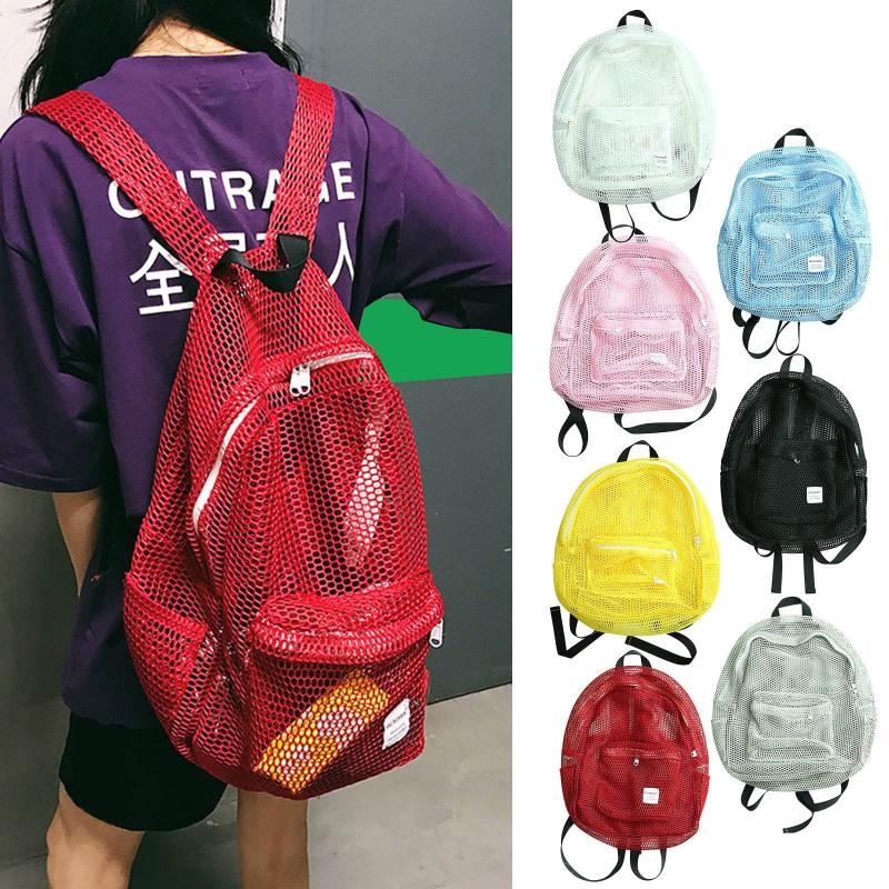 Lightweight Large-Capacity Mesh Backpack Foldable Hollow Fashion Durable Suitable For Hiking Camping Beach School Travel
Lightweight Large-Capacity Mesh Backpack Foldable Hollow Fashion Durable Suitable For Hiking Camping Beach School Travel