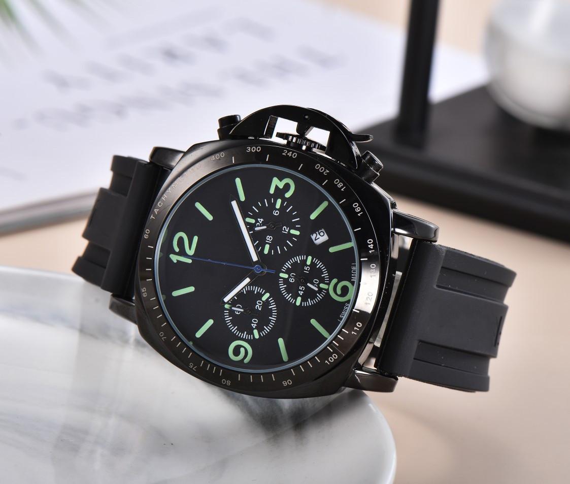 2021 Luxury Watches pane brand six stitches All the dials work Mens Quartz Watch designer Wristwatch rubber strap Fashion Round watchcase
2021 Luxury Watches pane brand six stitches All the dials work Mens Quartz Watch designer Wristwatch rubber strap Fashion Round watchcase