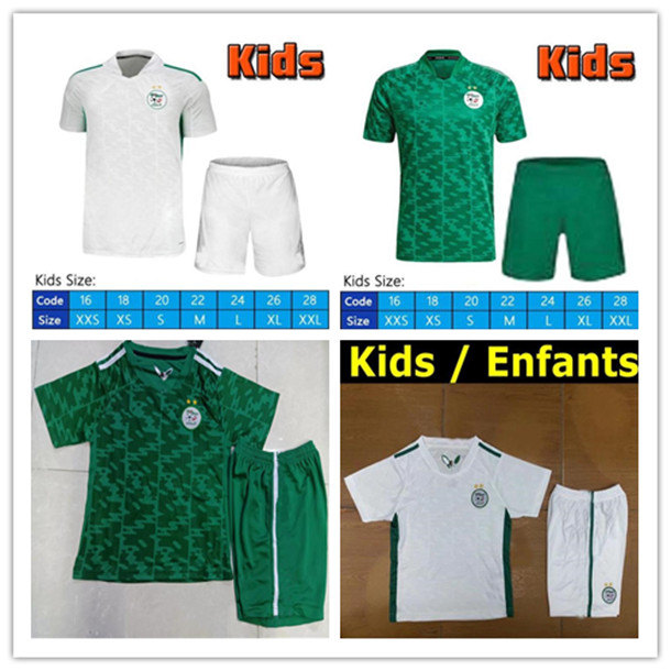 KIDS 2021 2022 two stars Algeria MAHREZ Soccer Jerseys 21 22 kit ATAL SLIMANI BRAHIMI BENNACER Home Football Shirts Maillot de foot Uniforms, Black
KIDS 2021 2022 two stars Algeria MAHREZ Soccer Jerseys 21 22 kit ATAL SLIMANI BRAHIMI BENNACER Home Football Shirts Maillot de foot Uniforms, Black