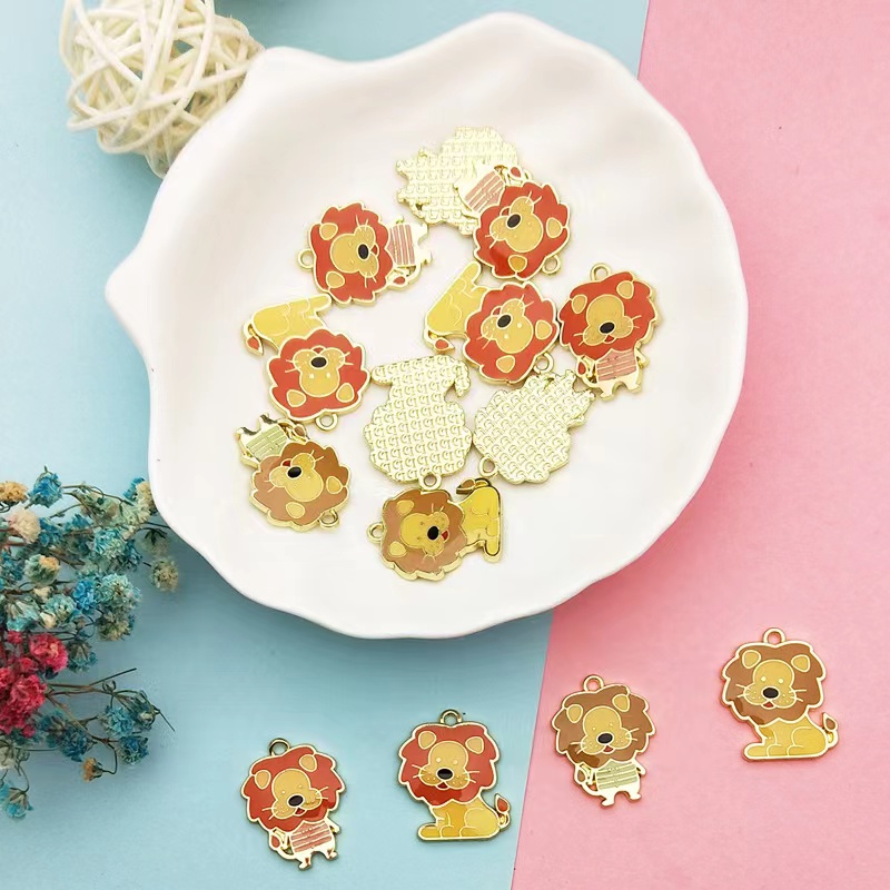 20pcs Enamel Lion Charm for Jewelry Making Crafting Fashion Earring Pendant Bracelet Charm Necklace Charms Diy Finding
20pcs Enamel Lion Charm for Jewelry Making Crafting Fashion Earring Pendant Bracelet Charm Necklace Charms Diy Finding
