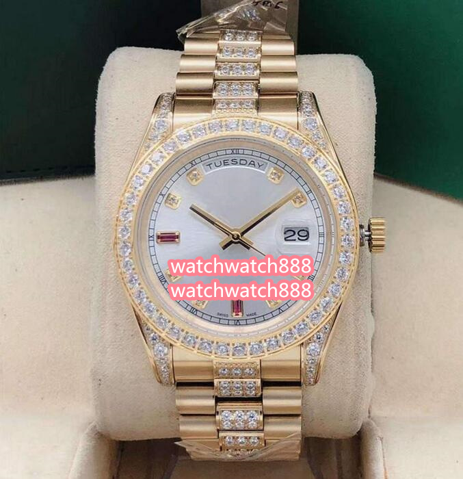 watches men calendar 41mm middle row automatic mechanical watch with drill stainless steel folding buckle men's waterproof Wristwatches, Only box
watches men calendar 41mm middle row automatic mechanical watch with drill stainless steel folding buckle men's waterproof Wristwatches, Only box