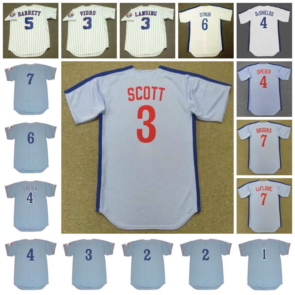 Montreal Expos Vintage Baseball Jersey WILLIE DAVIS BATEMAN McCARVER BAILEY VIDRO LANSING SCOTT SPEIER DeSHIELDS MAUCH BARRETT FAIRLY STAUB WINE BROOKS LeFLORE, 2 john bateman 1969 blue
Montreal Expos Vintage Baseball Jersey WILLIE DAVIS BATEMAN McCARVER BAILEY VIDRO LANSING SCOTT SPEIER DeSHIELDS MAUCH BARRETT FAIRLY STAUB WINE BROOKS LeFLORE, 2 john bateman 1969 blue