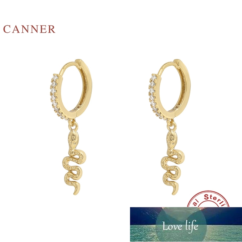 CANNER 925 Sterling Silver Earrings Snake Animal Wild Oorbel Diamant Earrings Jewelry Gold Earring Earrings For Women Factory price expert design Quality Latest
CANNER 925 Sterling Silver Earrings Snake Animal Wild Oorbel Diamant Earrings Jewelry Gold Earring Earrings For Women Factory price expert design Quality Latest