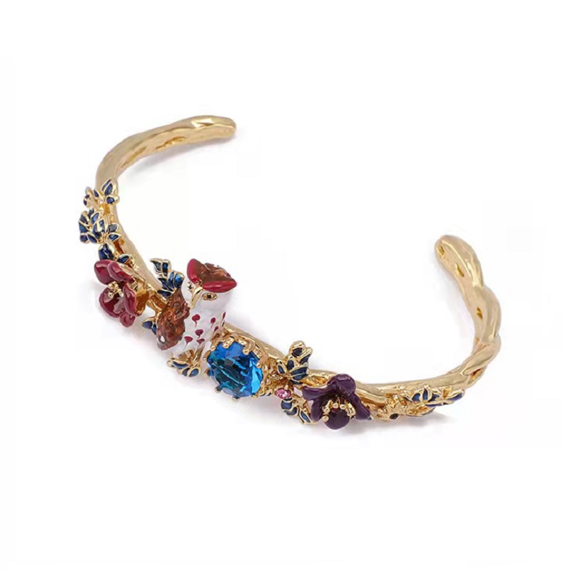 Bangle Environmentally Friendly Electroplated Enamel Animal Flower Openings Can Be Fine-Tuned Bracelets
Bangle Environmentally Friendly Electroplated Enamel Animal Flower Openings Can Be Fine-Tuned Bracelets