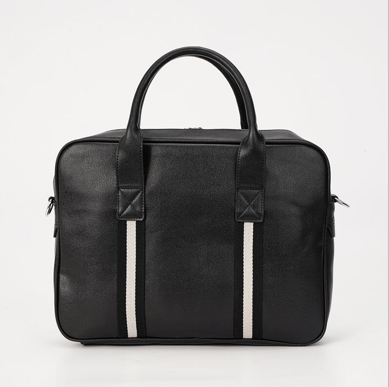 Factory wholesale men handbag striped business bag fashion leathers horizontal laptop bags personalized contrast leather shoulder handbags, Black
Factory wholesale men handbag striped business bag fashion leathers horizontal laptop bags personalized contrast leather shoulder handbags, Black