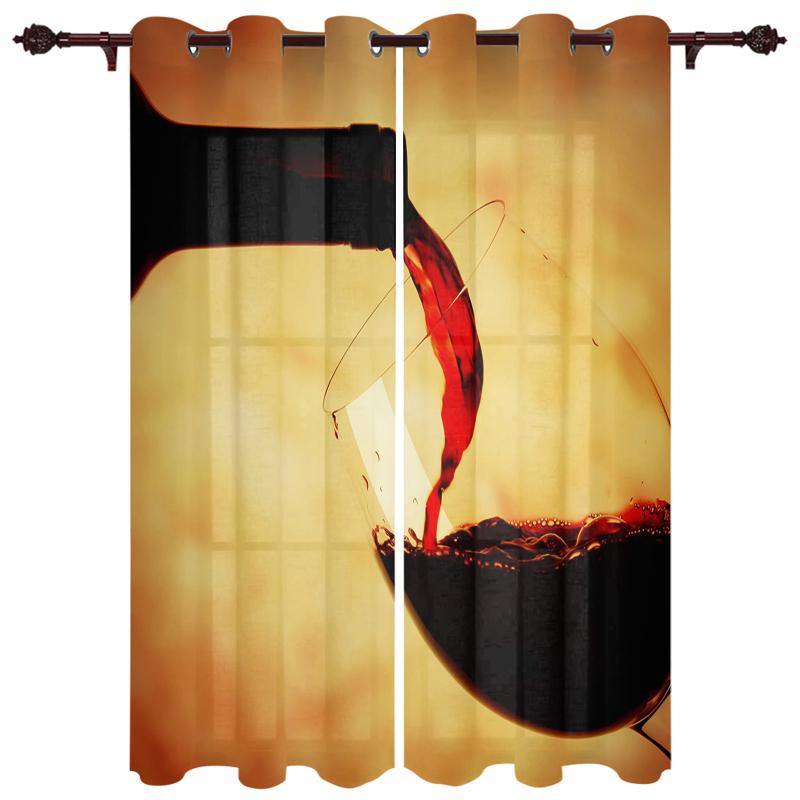 Luxury Modern Window Curtains Pouring Red Wine Bedroom Living Room Dining Decoration Translucent Beautiful Curtain & Drapes
Luxury Modern Window Curtains Pouring Red Wine Bedroom Living Room Dining Decoration Translucent Beautiful Curtain & Drapes