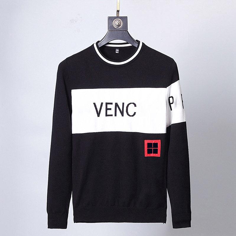 Men Sweater Classic Fashion Letter Pattern Autumn Winter Long Sleeve 5 Style Mens Sweaters Casual Crew Neck Contrast Color Tops
Men Sweater Classic Fashion Letter Pattern Autumn Winter Long Sleeve 5 Style Mens Sweaters Casual Crew Neck Contrast Color Tops