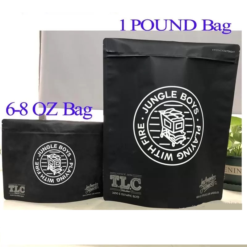 Large Jungle Boys Smell Proof Bags Stand Up Pouch One Pound and Half A Pound Package Ziplock Only Packaging Mylar Pack
Large Jungle Boys Smell Proof Bags Stand Up Pouch One Pound and Half A Pound Package Ziplock Only Packaging Mylar Pack
