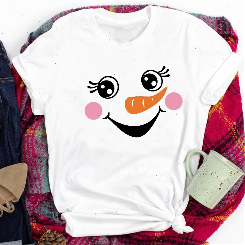 Women Lady Womens T Shirt Snowman Cartoon Happy Year 90s Holiday Print Tshirt Clothes Top Graphic Female Tee, White
Women Lady Womens T Shirt Snowman Cartoon Happy Year 90s Holiday Print Tshirt Clothes Top Graphic Female Tee, White