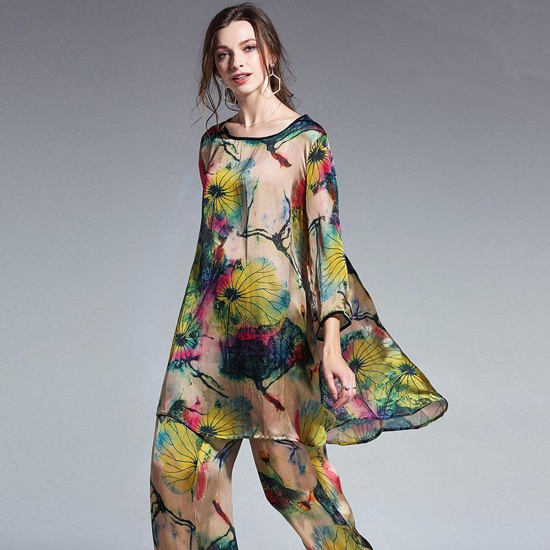 Women's Two Piece Pants Large Size Clothing 2021 Summer Plump Girls Two-piece Loose Fashion Lotus Satin Silk Suit Arab Ethnic 4XL, Khaki
Women's Two Piece Pants Large Size Clothing 2021 Summer Plump Girls Two-piece Loose Fashion Lotus Satin Silk Suit Arab Ethnic 4XL, Khaki