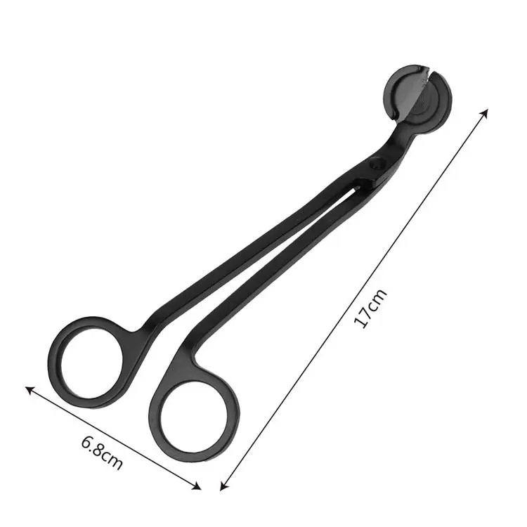 DHL Scissors Stainless Steel Snuffers Candle Trimmer Rose Gold Cutter Wick Oil Lamp Trim scissor Wholesale 0901