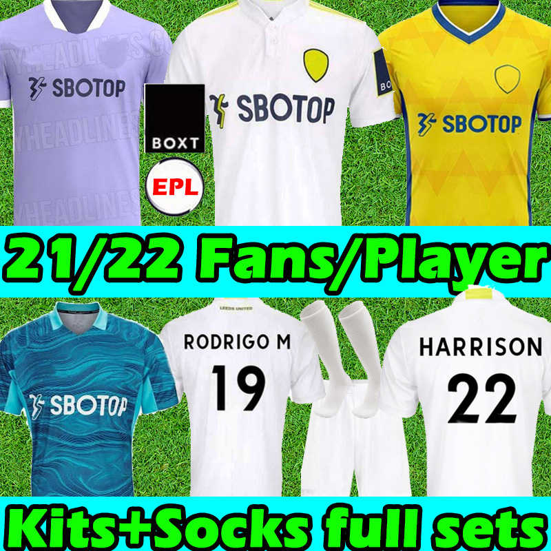 21/22 Leeds soccer jerseys United Fans player version 2021 2022 T ROBERTS HARRISON HERNANDEZ COSTA BAMFORD ALIOSKI CLARKE Men Kids kits socks full sets football shirt, 20 21 gk
21/22 Leeds soccer jerseys United Fans player version 2021 2022 T ROBERTS HARRISON HERNANDEZ COSTA BAMFORD ALIOSKI CLARKE Men Kids kits socks full sets football shirt, 20 21 gk