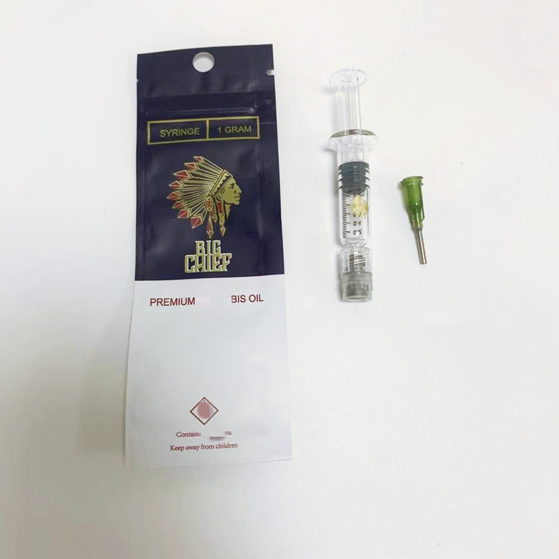 Big Chief Syringes Luer Lock Injectors Packages 1.0ML Atomizers Oil Filling Tools Packaging bags For 510 thread Cartridges Disposable Empty
Big Chief Syringes Luer Lock Injectors Packages 1.0ML Atomizers Oil Filling Tools Packaging bags For 510 thread Cartridges Disposable Empty