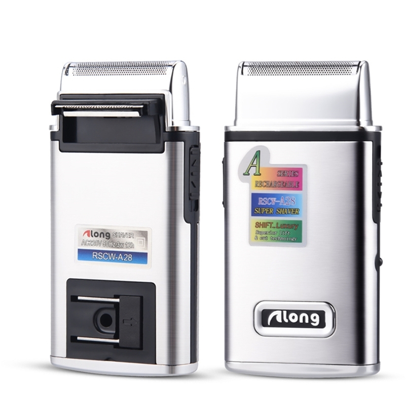 Portable Electric Shaver 3D Double Floating Rechargeable Beard Trimmer Razor Reciprocating Shaving Machine Men Face Care 220112