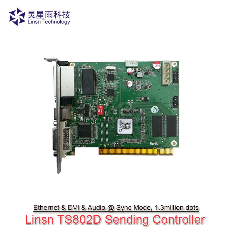 Linsn TS802d RGB Full Color Synchronous LED Sending Control Card Support Max 1.3 Million Screen Resolution Display
Linsn TS802d RGB Full Color Synchronous LED Sending Control Card Support Max 1.3 Million Screen Resolution Display