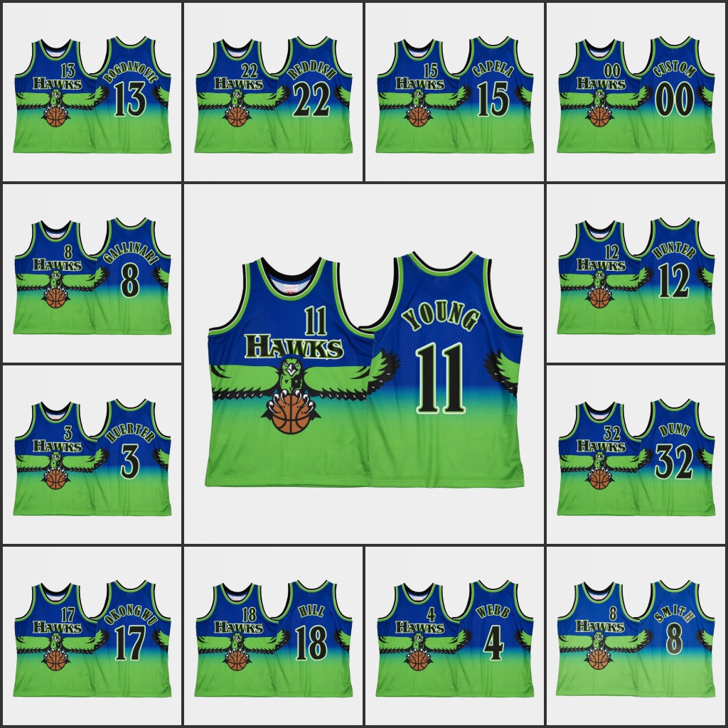 Men Atlanta Hawks''Trae Young De'andre Hunter Clint Capela Solomon Hill Custom Blue Reload 2.0 Hardwood''Classics Jersey, Black
Men Atlanta Hawks''Trae Young De'andre Hunter Clint Capela Solomon Hill Custom Blue Reload 2.0 Hardwood''Classics Jersey, Black
