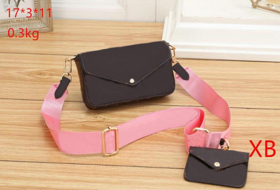 Women 2pcs/set Zero wallet Multi Pochette crossbody bags crossy body handbag totes felicie canvas strap wallet purse NO54126, Pink
Women 2pcs/set Zero wallet Multi Pochette crossbody bags crossy body handbag totes felicie canvas strap wallet purse NO54126, Pink