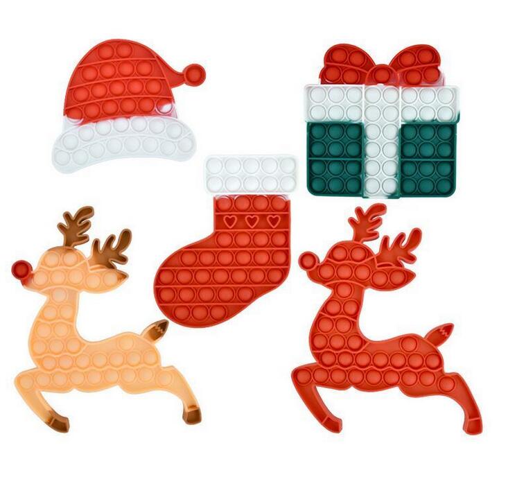 DHL Favor Christmas Puzzle Toy Push Finger Deer Gifts Socks Hats Fidget Sensory Bubble Decompression Hat Tree Glove Anxiety Stress Reliever Toys CN03
DHL Favor Christmas Puzzle Toy Push Finger Deer Gifts Socks Hats Fidget Sensory Bubble Decompression Hat Tree Glove Anxiety Stress Reliever Toys CN03