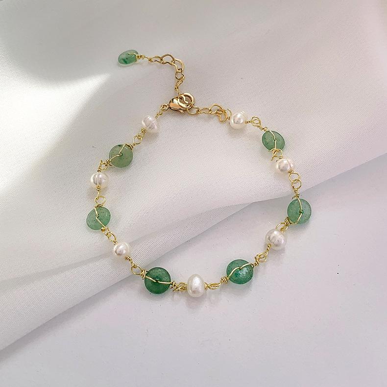 Link, Chain Crystal Beads Pearl Bracelet Female Sen Is A Small And Fresh INS Wind Sweet Temperament To Send Ie Birthday Gift Ornaments
Link, Chain Crystal Beads Pearl Bracelet Female Sen Is A Small And Fresh INS Wind Sweet Temperament To Send Ie Birthday Gift Ornaments