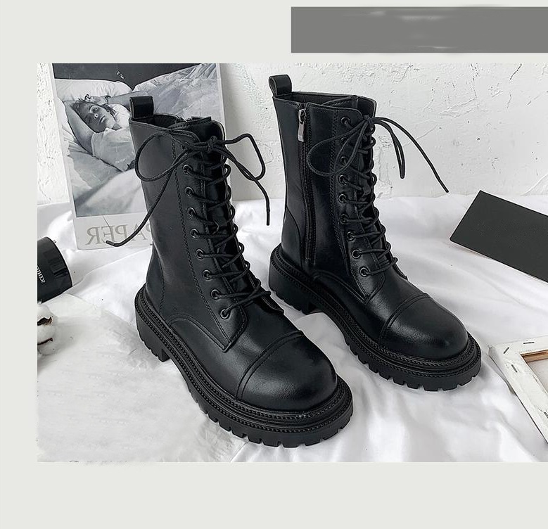 Women Boots Triple Black Platform Shoes Lady Womens Boot Lace-up Heels Leather Shoe Trainers Sports Sneakers 11, 1 35-40
Women Boots Triple Black Platform Shoes Lady Womens Boot Lace-up Heels Leather Shoe Trainers Sports Sneakers 11, 1 35-40