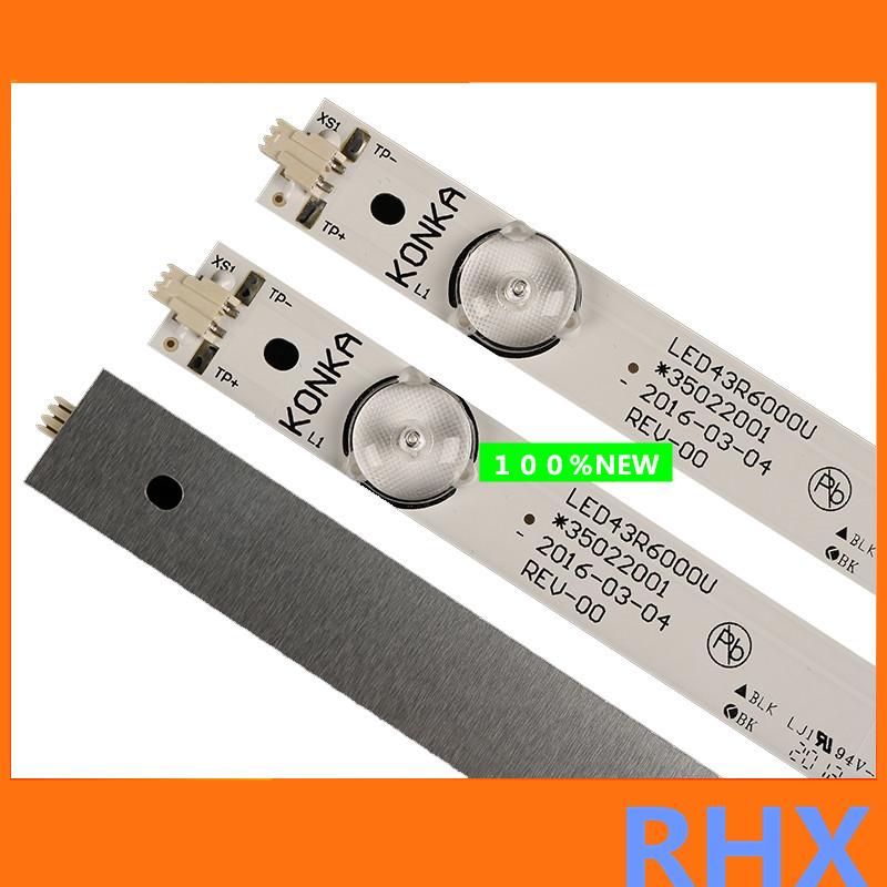 Projector Lamps LED Backlight Strip Konka A43U LED43M360A LED43R6000U LED43S1 K43 39.6CM 3V 100%
Projector Lamps LED Backlight Strip Konka A43U LED43M360A LED43R6000U LED43S1 K43 39.6CM 3V 100%